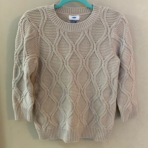 Old Navy Medium Beige Sweater